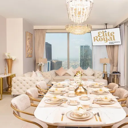 Elite Royal Apartment - Panoramic With Burj Khalifa & Full Fountain View - High Floor - Patron Dubai Esterno foto