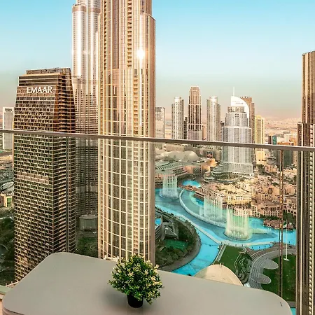 Elite Royal Apartment - Panoramic With Burj Khalifa & Full Fountain View - High Floor - Patron Dubai Esterno foto