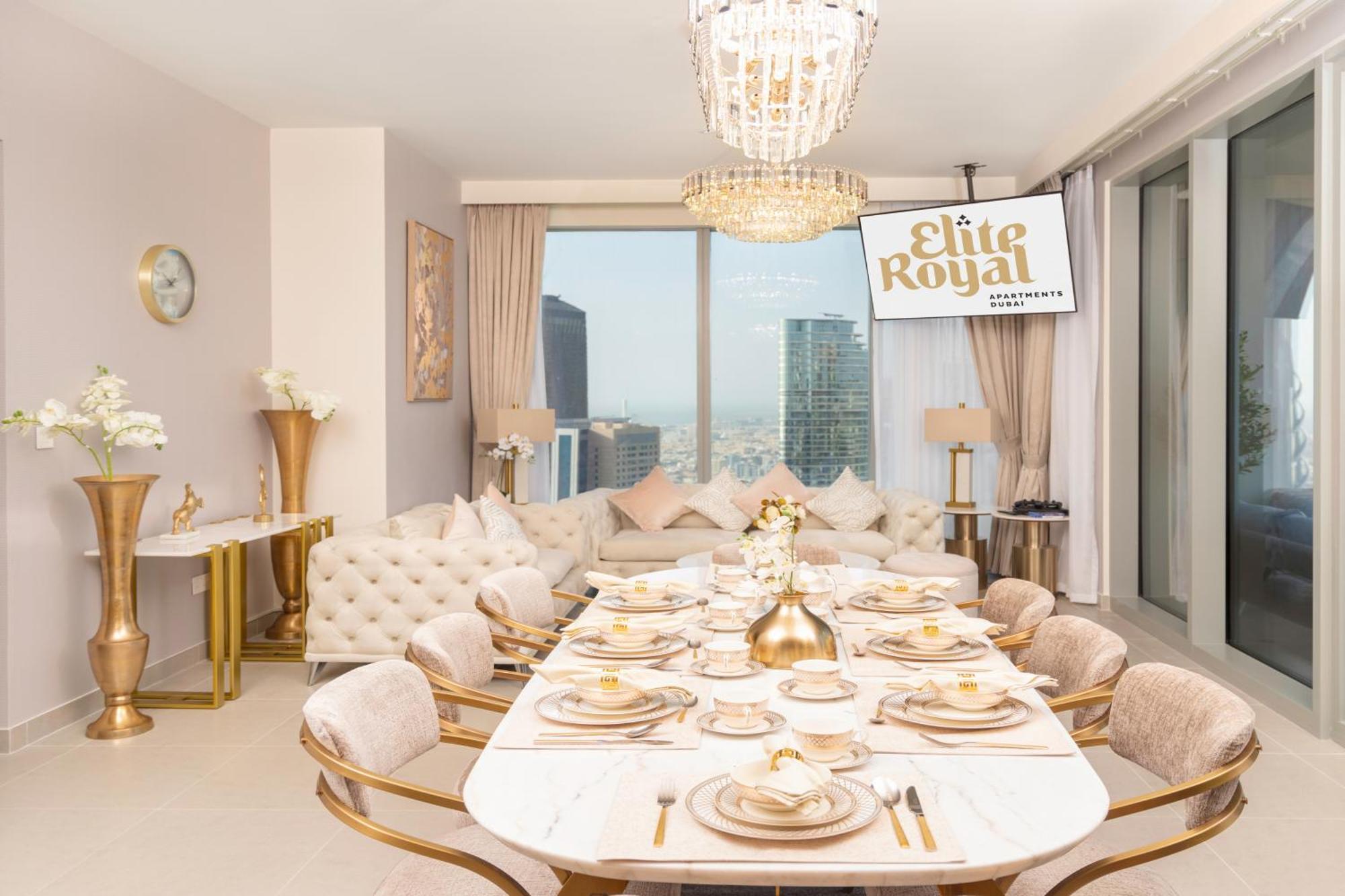 Elite Royal - Panoramic With Burj Khalifa & Full Fountain View - High Floor - Patron *