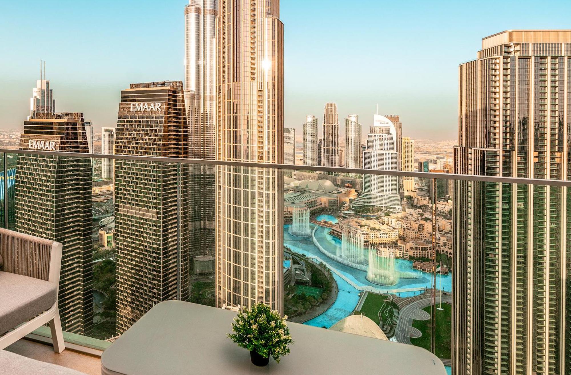 Apartment Elite Royal - Panoramic With Burj Khalifa & Full Fountain View - High Floor - Patron Dubai